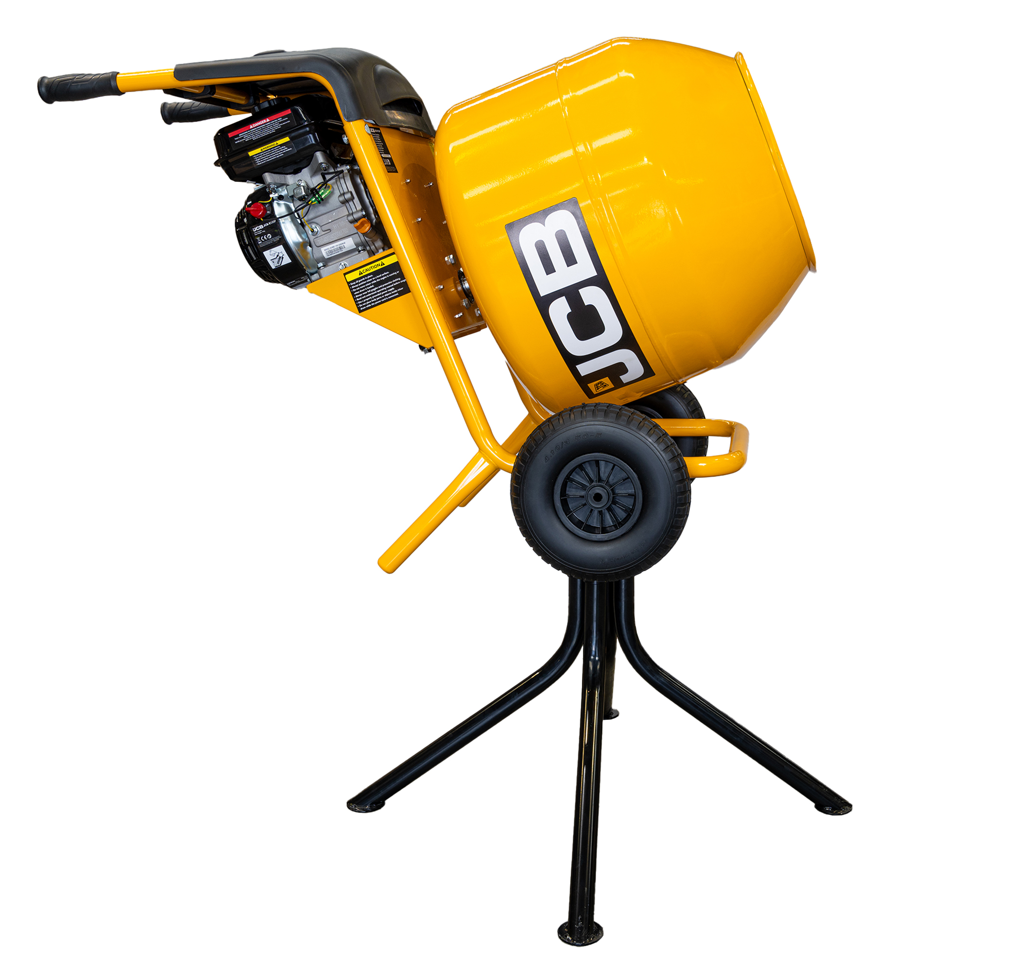 JCB Benzine 133cc 134L Naadgelaste Cementmixer 100L Werkcapaciteit | JCB-CM150P - Afbeelding 5