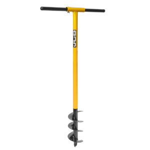 JCB Professionele 4" (100 mm) Grondboor voor Schuttingpalen, Zwaar Uitgevoerd Buisstaal | JCB-04AUG